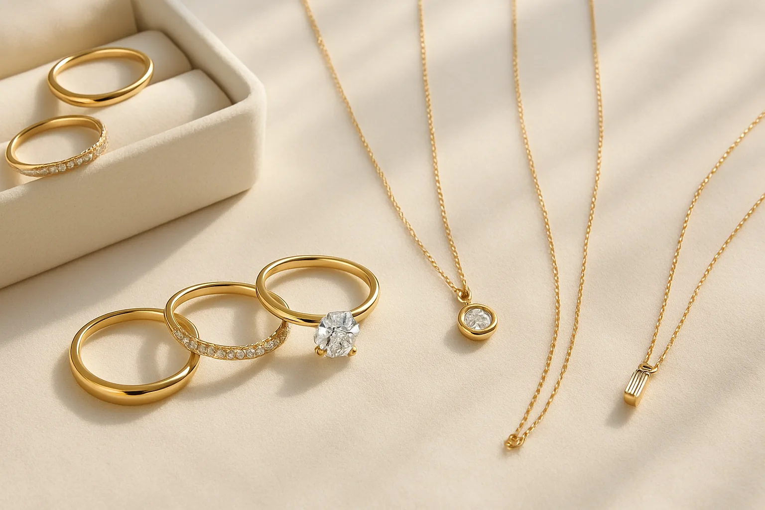How to Layer Necklaces Without Tangles